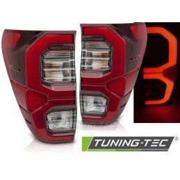 TOYOTA HILUX 16-20 LED BAR RED