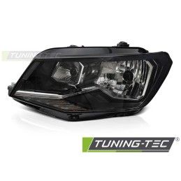 HEADLIGHT BLACK LEFT SIDE...
