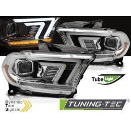 HEADLIGHTS CHROME TUBE SEQ...