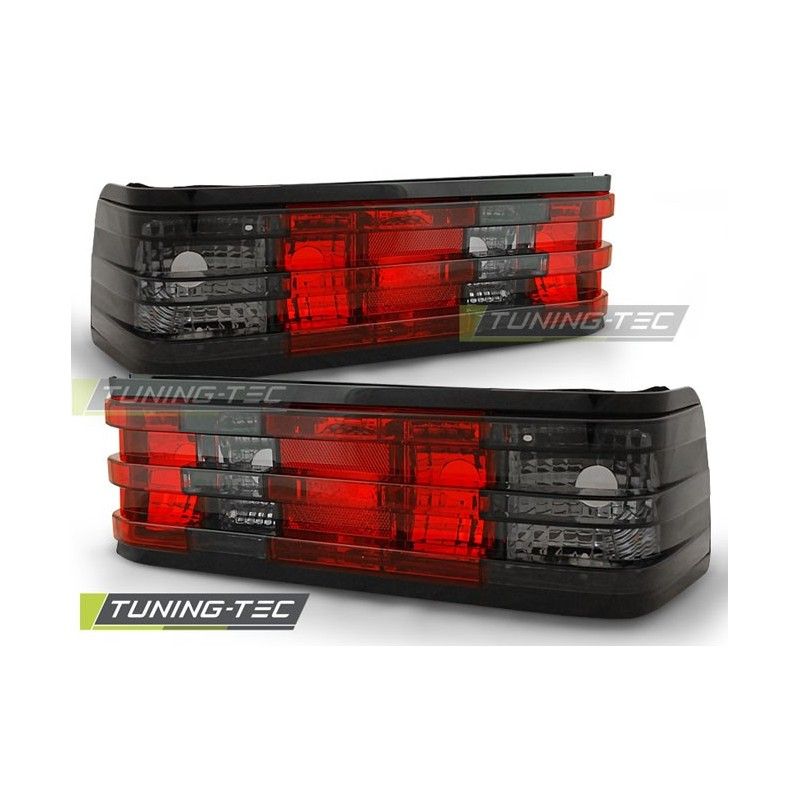 TAIL LIGHTS RED SMOKE fits MERCEDES W201/190 12.82-05.93, Classe C W201 / 190E