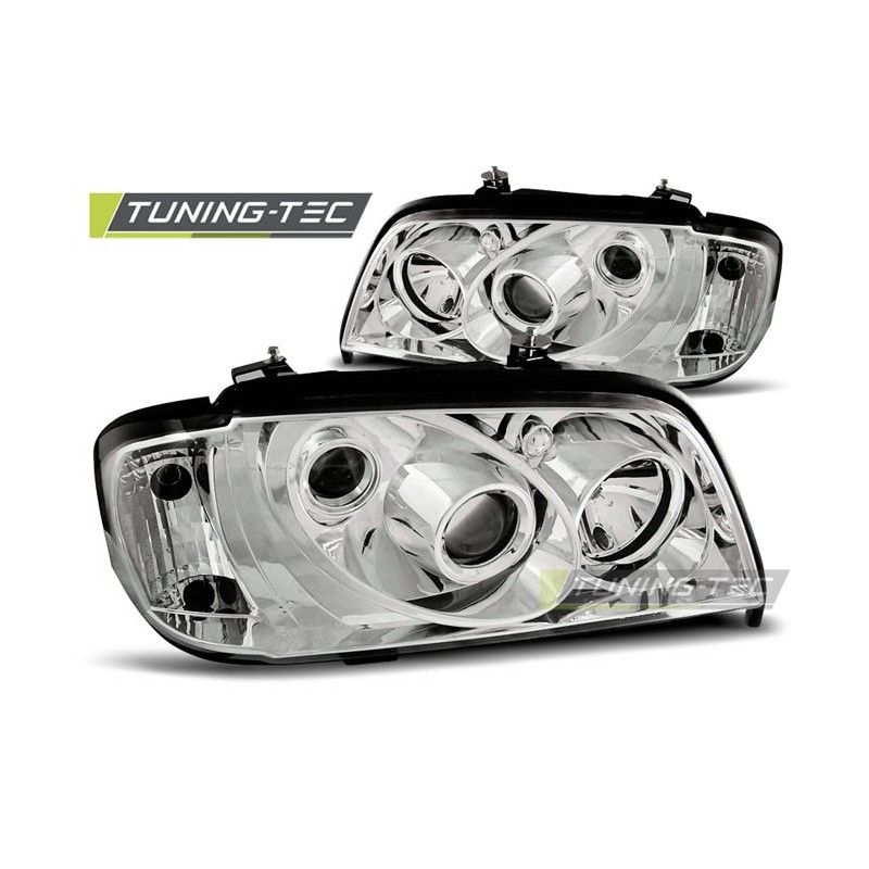 HEADLIGHTS CHROME fits MERCEDES W202 C-KLASA 06.93-06.00, Classe C W202