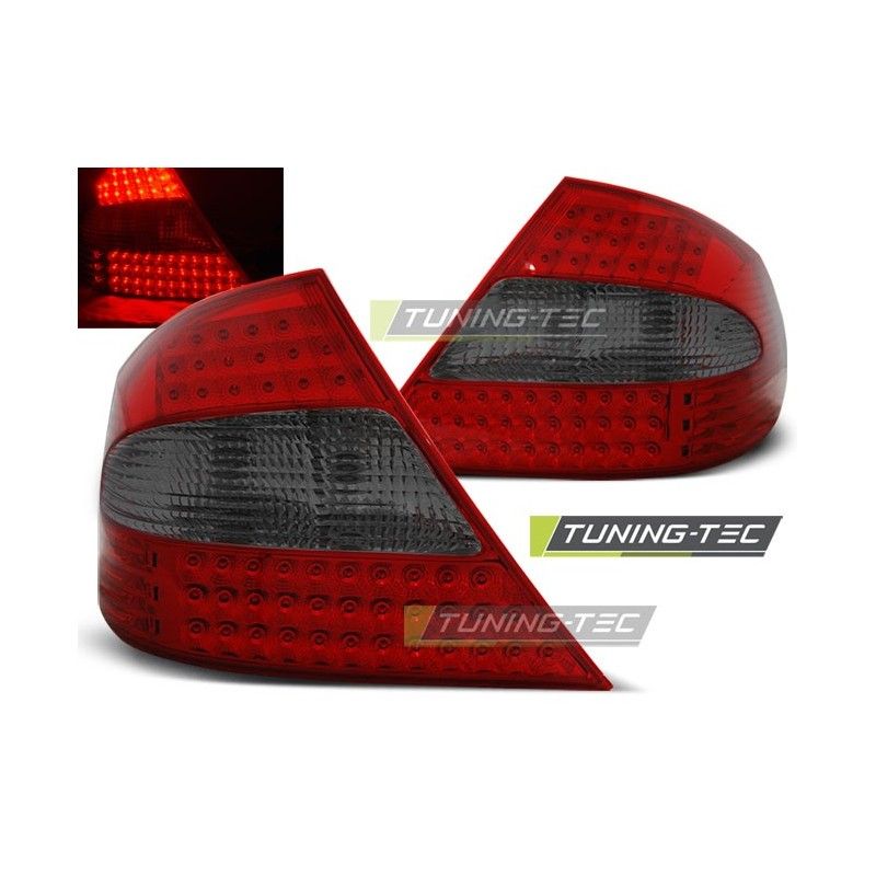 LED TAIL LIGHTS RED SMOKE fits MERCEDES CLK W209 03-10, Clk W209