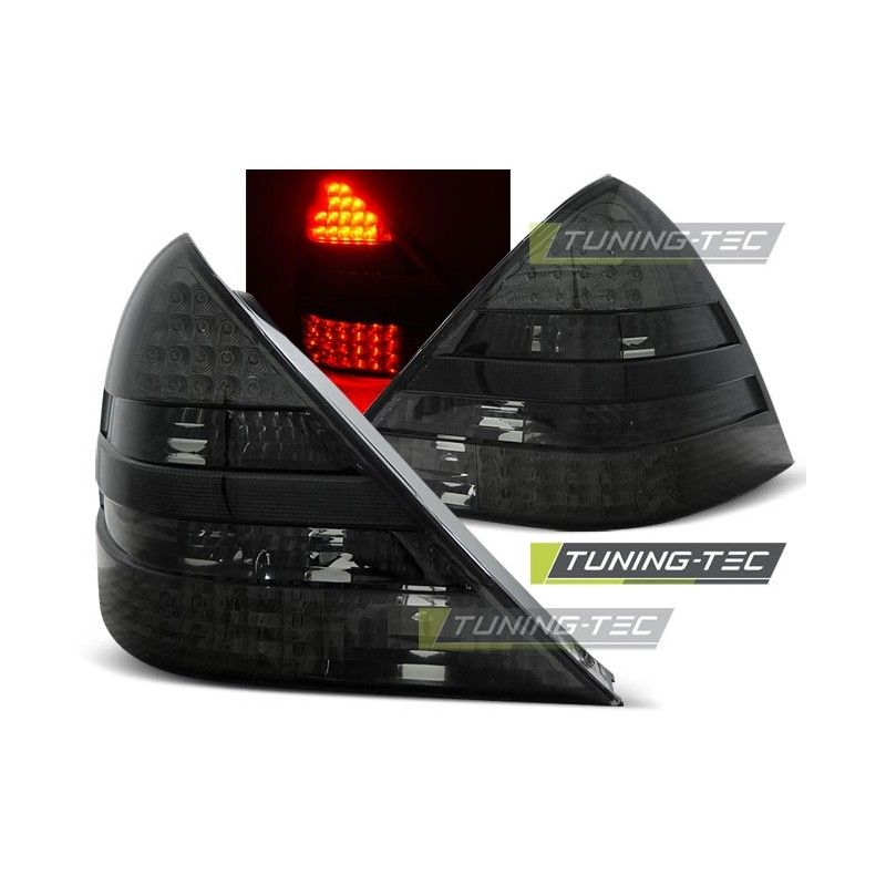 LED TAIL LIGHTS SMOKE fits MERCEDES R170 SLK 04.96-04, SLK R170