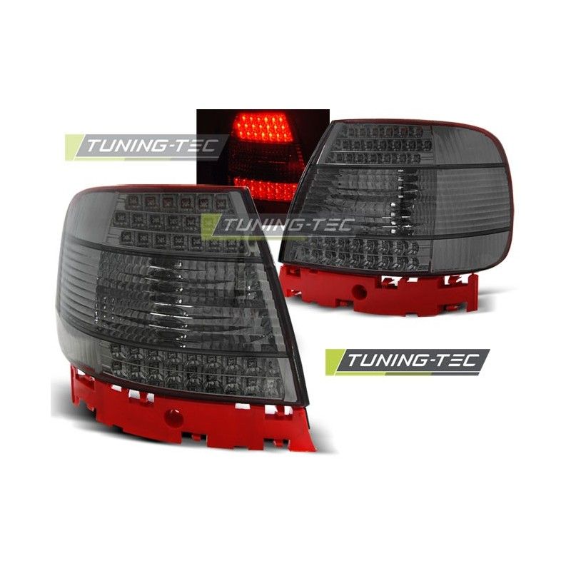 LED TAIL LIGHTS SMOKE fits AUDI A4 11.94-09.00, A4 B5 94-01