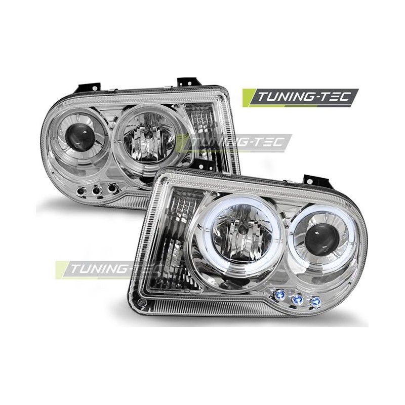 CHRYSLER 300C 05-10 ANGEL EYES CHROME, 300