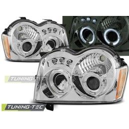 CHRYSLER JEEP GRAND CHEROKEE 05-08 ANGEL EYES CHROME , Jeep