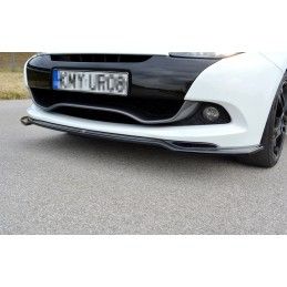 Maxton LAME DU PARE-CHOCS AVANT / SPLITTER V.1 RENAULT CLIO MK3 RS FACELIFT Gloss Black, RE-CL-3F-RS-FD1G Tuning.fr