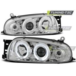 FORD FIESTA MK4 10.95-08.99 ANGEL EYES CHROME, Ford