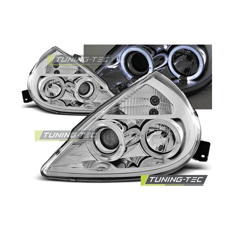 FORD KA 11.96-08 ANGEL EYES CHROME, Ford FORD KA 11.96-08 ANGEL EYES CHROME, Ford