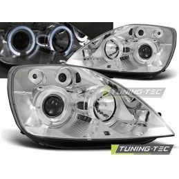 FORD FIESTA MK6 05.02-08.05 ANGEL EYES CHROME, Ford