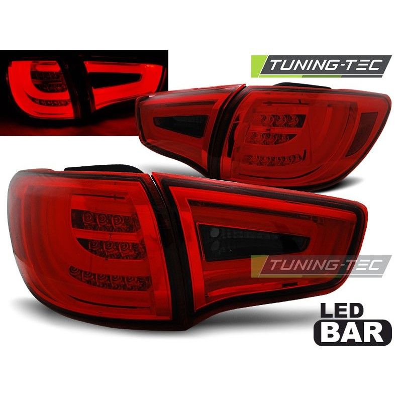 KIA SPORTAGE III 10- 04.14 RED SMOKE LED BAR, Kia KIA SPORTAGE III 10- 04.14 RED SMOKE LED BAR, Kia