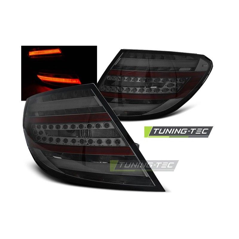 LED BAR TAIL LIGHTS SMOKE fits MERCEDES C-KLASA W204 SEDAN 07-10, Classe C W204 LED BAR TAIL LIGHTS SMOKE fits MERCEDES C-KLASA W204 SEDAN 07-10, Classe C W204