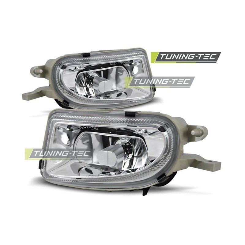 FOG LIGHTS CHROME fits MERCEDES W210/CLK/SLK, SLK R170