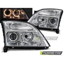 OPEL VECTRA C 04.02-08.05 ANGEL EYES CHROME , Opel