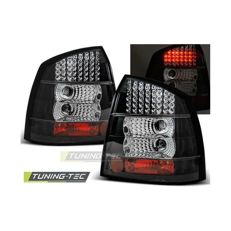 OPEL ASTRA G 09.97-02.04 3D/5D BLACK LED, Astra G