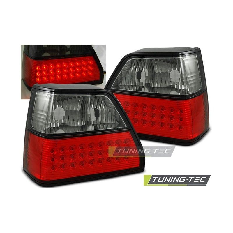 LED TAIL LIGHTS RED SMOKE fits VW GOLF 2 08.83-08.91, Golf 2