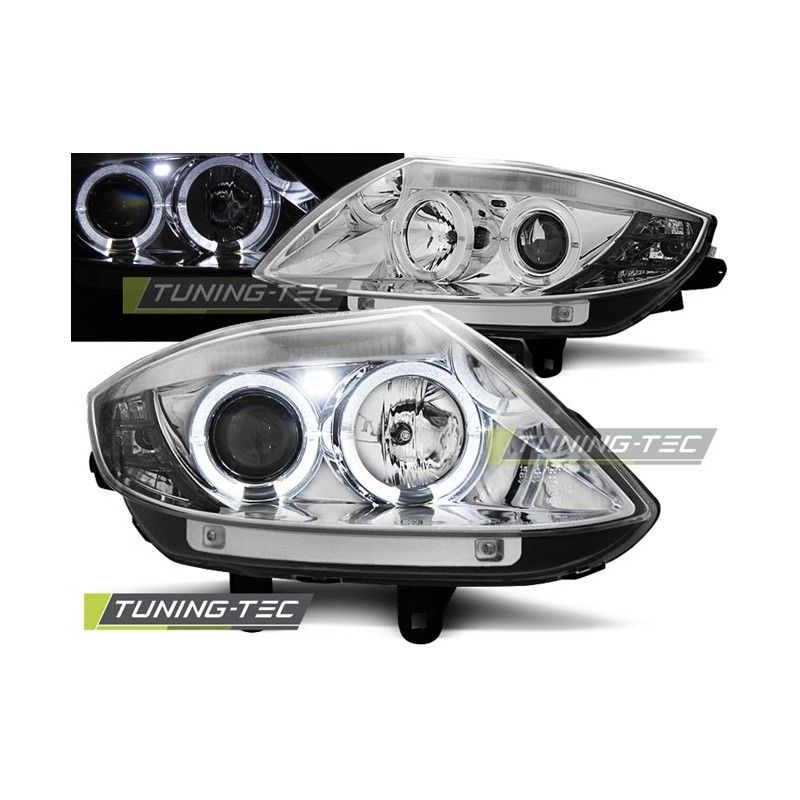 HEADLIGHTS ANGEL EYES CHROME fits BMW Z4 E85 E86 02-08, Z4