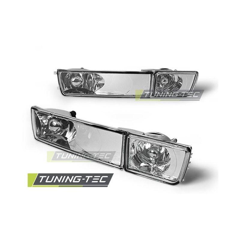 FRONT DIRECTION with FOG LIGHTS CHROME fits VW GOLF 3 / VENTO, Vento