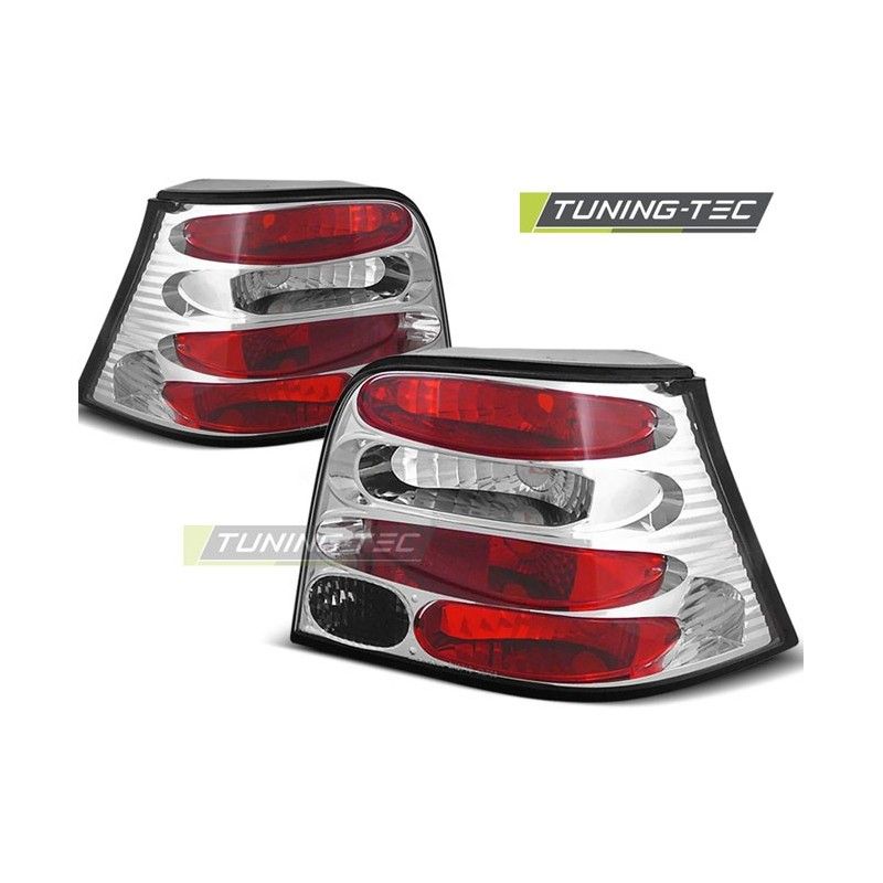 TAIL LIGHTS CHROME fits VW GOLF 4 09.97-09.03, Golf 4