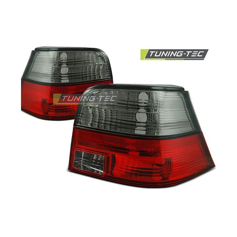TAIL LIGHTS RED SMOKE fits VW GOLF 4 09.97-09.03, Golf 4