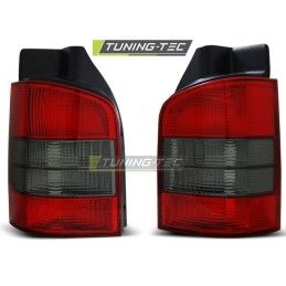 TAIL LIGHTS RED SMOKE fits VW T5 04.03-09, T5