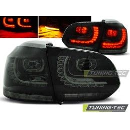 LED TAIL LIGHTS SMOKE fits VW GOLF 6 10.08-12, golf 6