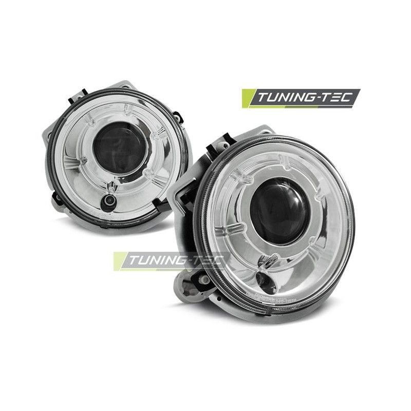 HEADLIGHTS CHROME fits MERCEDES W461 W463 G-KLASA 92-06, Classe G