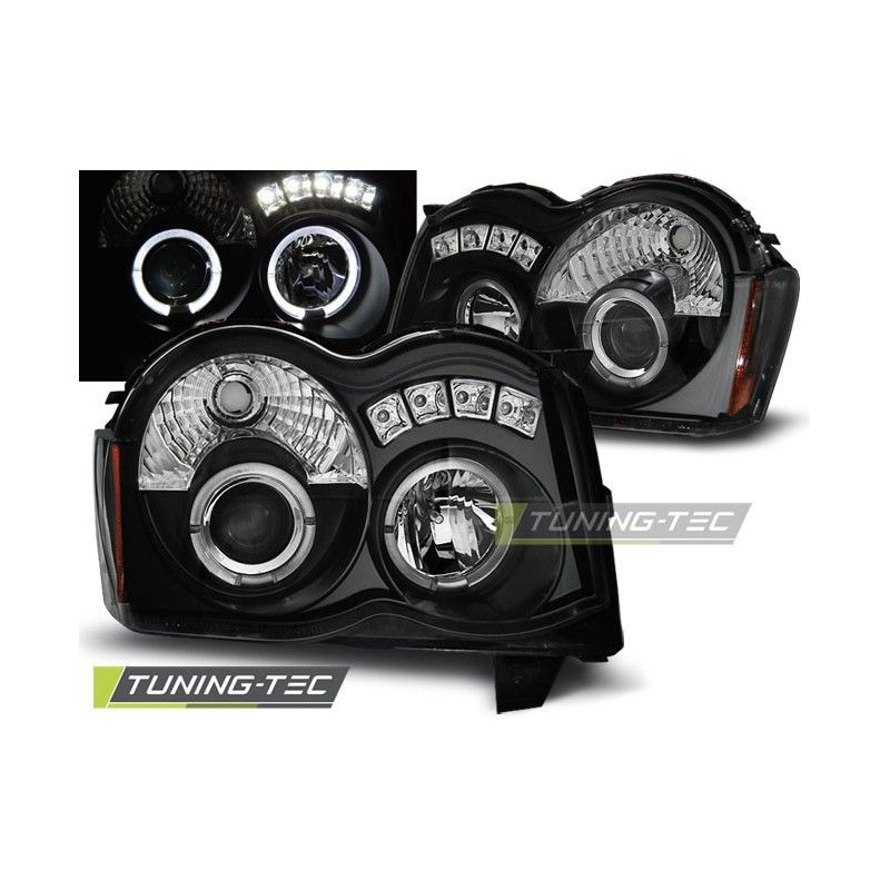CHRYSLER JEEP GRAND CHEROKEE 08-10 ANGEL EYES BLACK, Jeep
