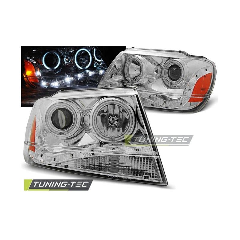 CHRYSLER JEEP GRAND CHEROKEE 99-05.05 DAYLIGHT CHROME, Jeep