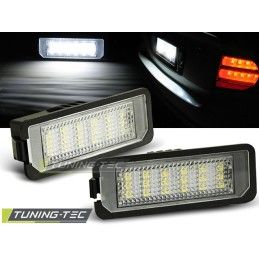 LICENSE LED LIGHTS fits VW GOLF IV GOLF V PASSAT B6 PASSAT EOS PHATEON NEW BEETLE 06- LUPO 99-06 POLO 9N3, New Beetle