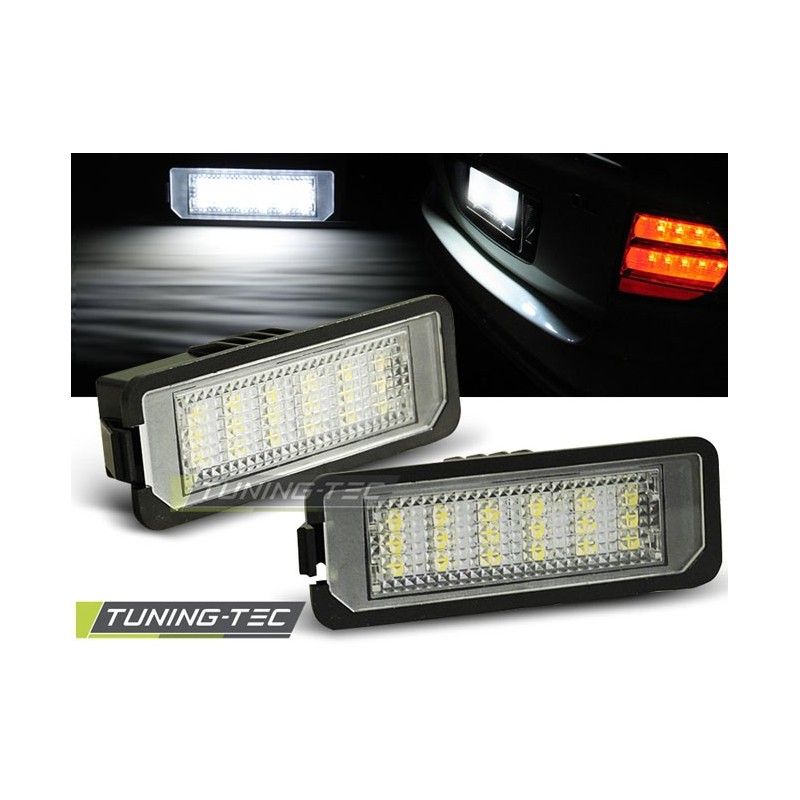 LICENSE LED LIGHTS fits VW GOLF IV GOLF V PASSAT B6 PASSAT EOS PHATEON NEW BEETLE 06- LUPO 99-06 POLO 9N3, New Beetle