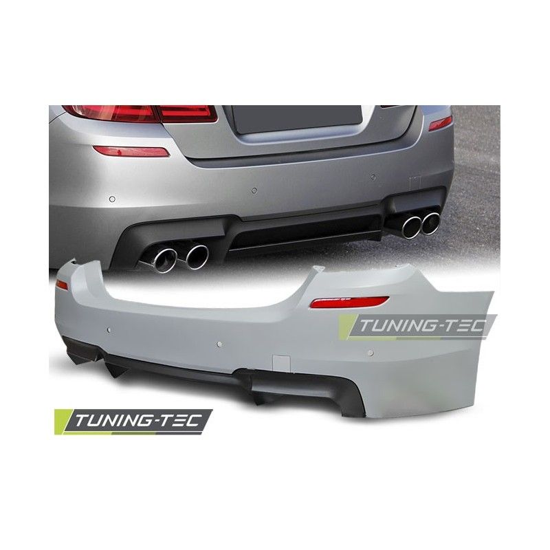 REAR BUMPER SPORT STYLE PDC fits BMW F10 10- 16, Serie 5 F10/ F11 REAR BUMPER SPORT STYLE PDC fits BMW F10 10- 16, Serie 5 F10/ F11