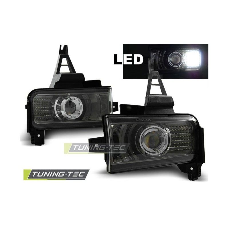 TOYOTA LAND CRUISER FJ200 07-12 BLACK SMOKE LED, Land Cruiser