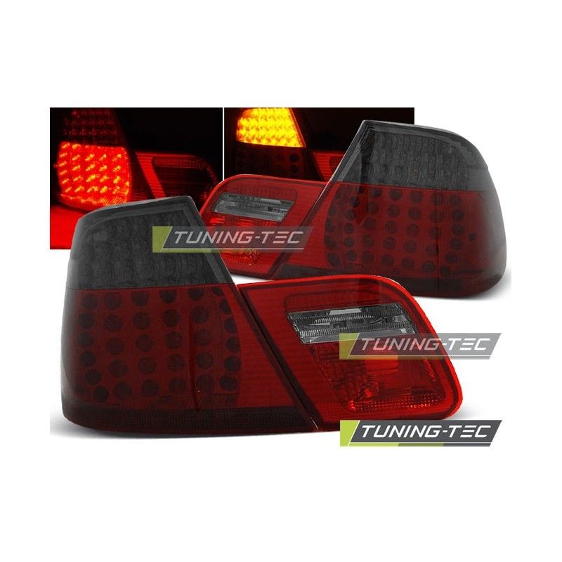 LED TAIL LIGHTS RED SMOKE fits BMW E46 04.99-03.03 COUPE, Serie 3 E46 Coupé/Cab LED TAIL LIGHTS RED SMOKE fits BMW E46 04.99-03.03 COUPE, Serie 3 E46 Coupé/Cab