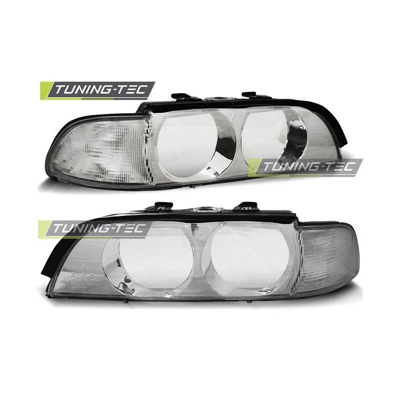HEADLIGHTS CHROME fits BMW E39 09.95-08.00, Serie 5 E39