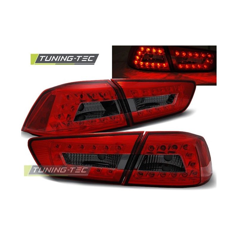 MITSUBISHI LANCER 8 SEDAN 08-11 RED SMOKE LED, Mitsubishi MITSUBISHI LANCER 8 SEDAN 08-11 RED SMOKE LED, Mitsubishi