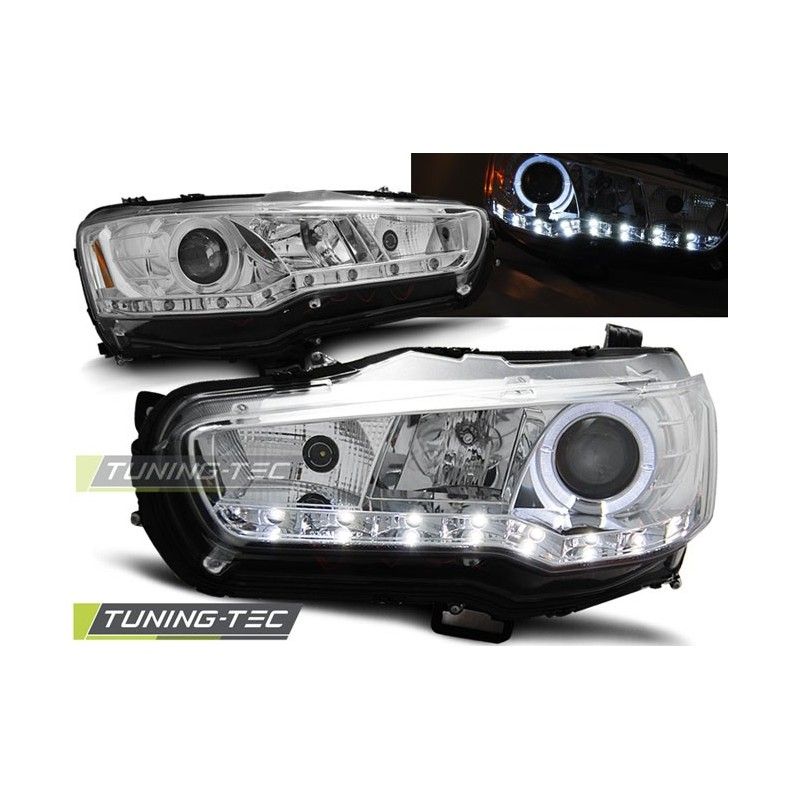 MITSUBISHI LANCER 8 08-16 DAYLIGHT CHROME, Mitsubishi MITSUBISHI LANCER 8 08-16 DAYLIGHT CHROME, Mitsubishi