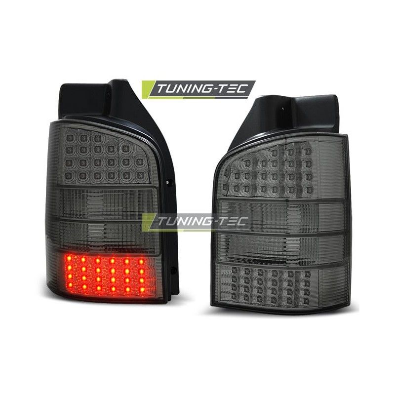 LED TAIL LIGHTS SMOKE fits VW T5 04.03-09, T5