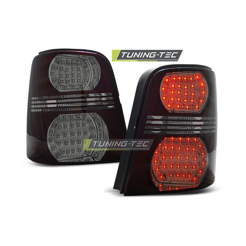 LED TAIL LIGHTS RED SMOKE fits VW TOURAN 02.03-10, Touran I 03-10