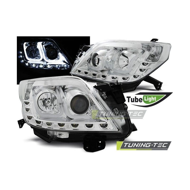 TOYOTA LAND CRUISER 150 09-13 TUBE LIGHT CHROME, Land Cruiser