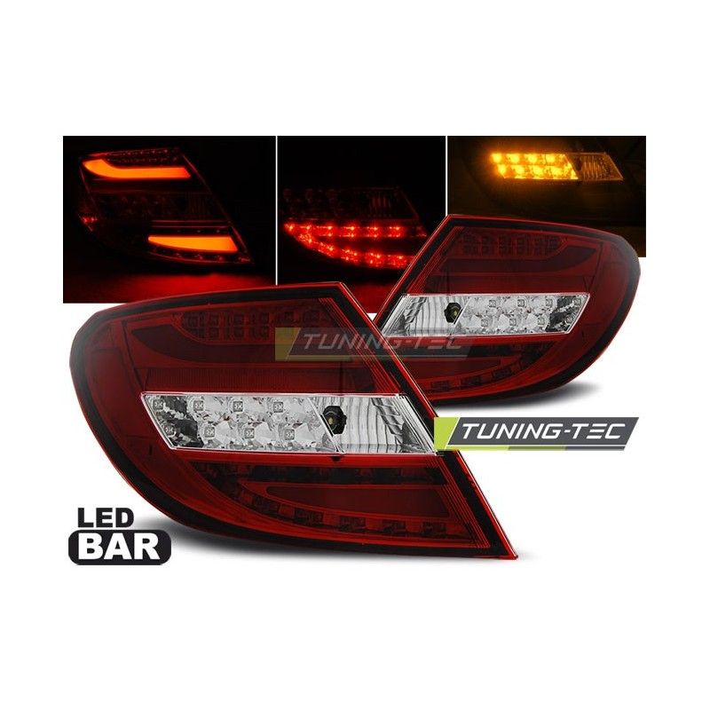 LED BAR TAIL LIGHTS RED WHIE fits MERCEDES C-KLASA W204 SEDAN 07-10, Classe C W204 LED BAR TAIL LIGHTS RED WHIE fits MERCEDES C-KLASA W204 SEDAN 07-10, Classe C W204