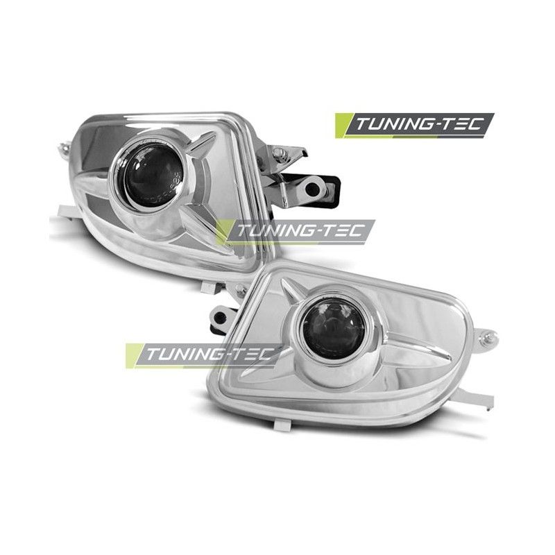 FOG LIGHTS CHROME fits MERCEDES W210 06.99-03.02 / CLK / SLK, SLK R170