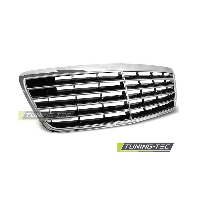 GRILLE CHROME fits MERCEDES W210 E-KLASA 06.99-03.02, Classe E W210