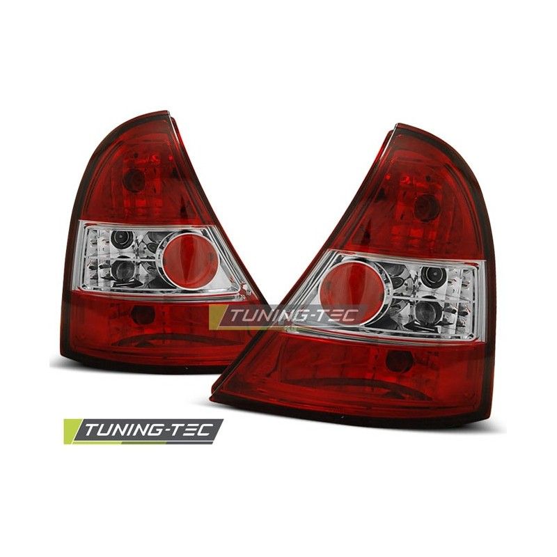 RENAULT CLIO II 09.98-05.01 RED WHITE, Clio II 98-05