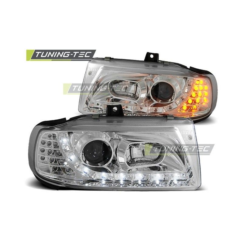 HEADLIGHTS DAYLIGHT CHROME fits SEAT IBIZA/CORDOBA/ POLO VARIANT, SEDAN 10.93-08.99, Ibiza 6K 93-02 HEADLIGHTS DAYLIGHT CHROME fits SEAT IBIZA/CORDOBA/ POLO VARIANT, SEDAN 10.93-08.99, Ibiza 6K 93-02