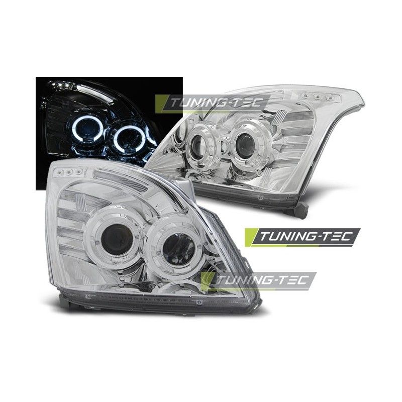 TOYOTA LAND CRUISER 120 03-09 ANGEL EYES CHROME, Land Cruiser