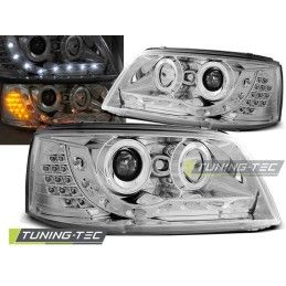HEADLIGHTS DAYLIGHT CHROME fits VW T5 04.03-08.09, T5