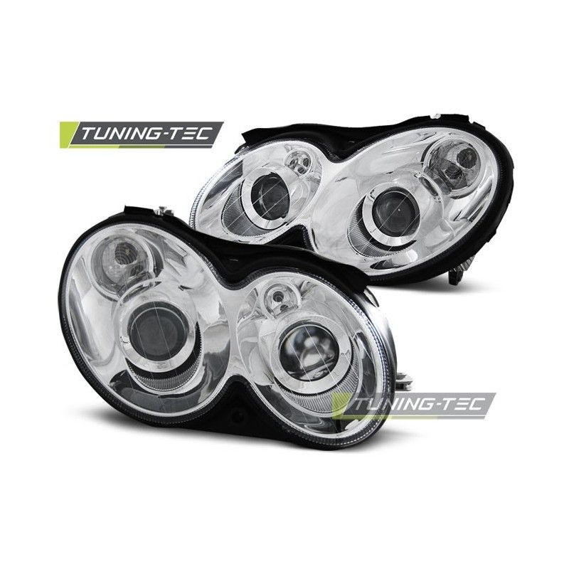 HEADLIGHTS CHROME fits MERCEDES CLK W209 03-10, Clk W209