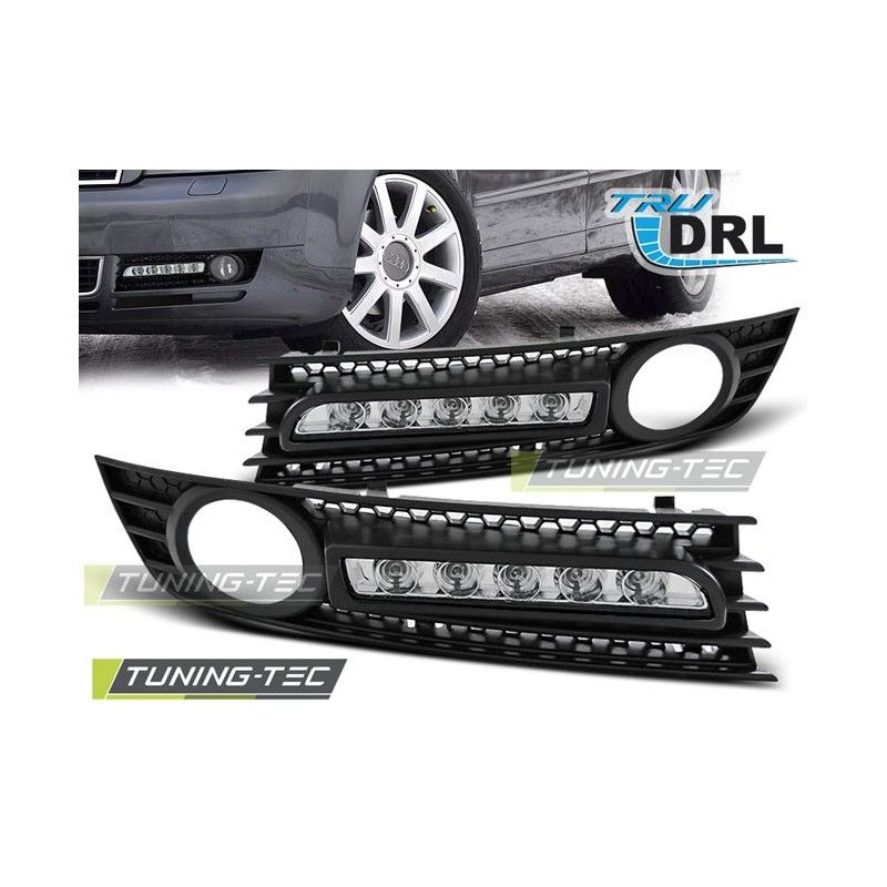FOG LIGHT COVER LED DRL fits AUDI A4 01-04, Audi FOG LIGHT COVER LED DRL fits AUDI A4 01-04, Audi