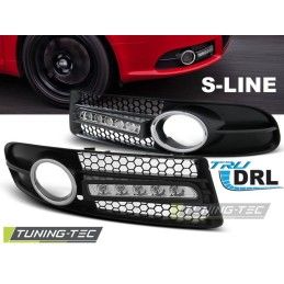 FOG LIGHT COVER LED SPORT fits AUDI A4 04-08, Audi